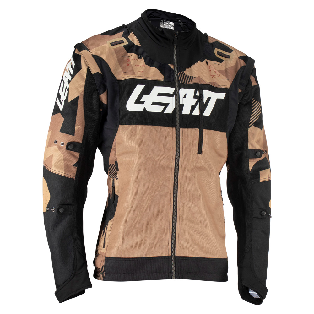 JACKET MOTO 4.5 X-FLOW STONE BROWN X-LARGE